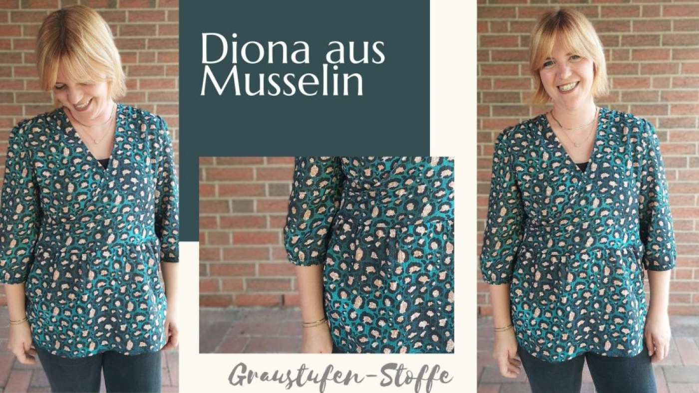 Schnittmuster Bluse  „Diona"  als Ebook
